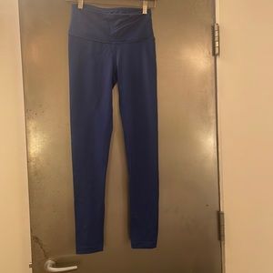 90 degree high waist legging size s color blue